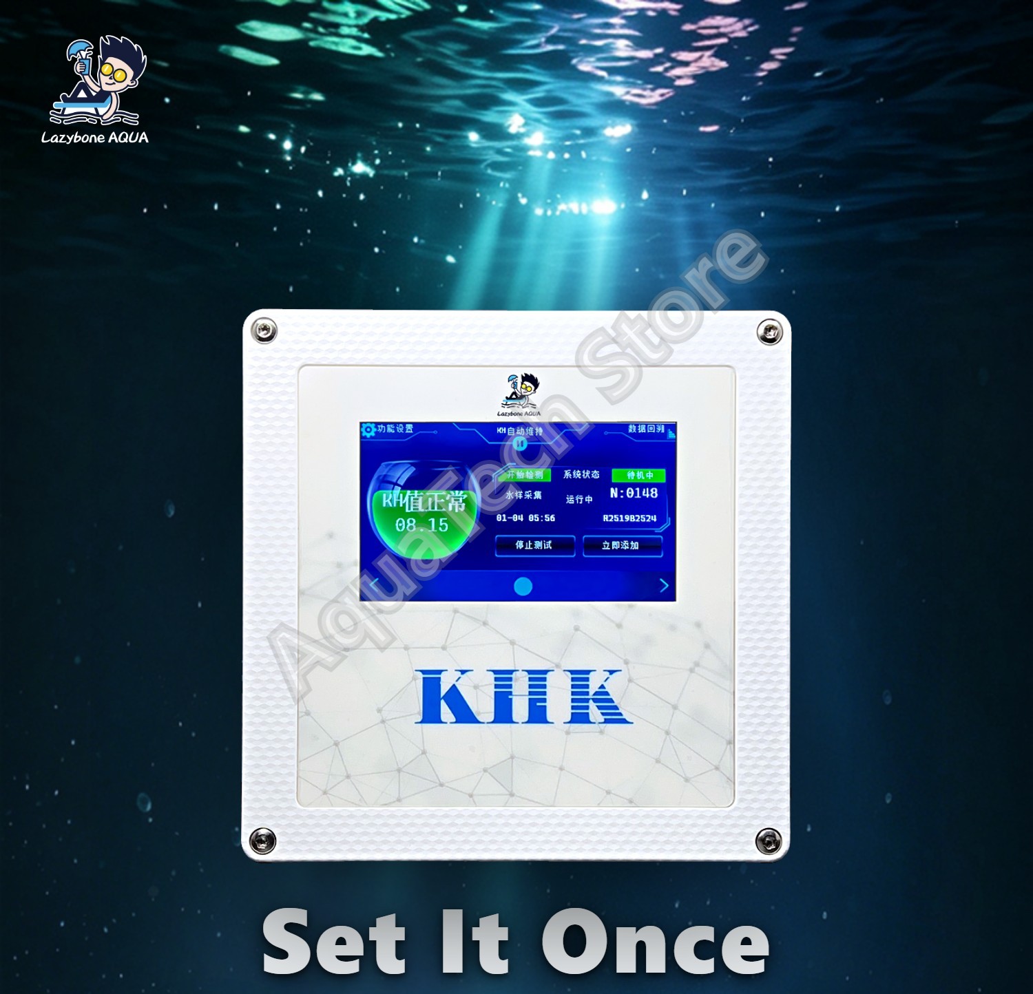 Marine Aquarium Alkalinity - Lazybone KHK KH Auto Maintainer Tester