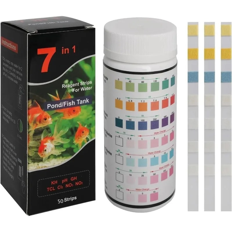 Marine Test Kit - Paski testowe do akwarium, zestaw do