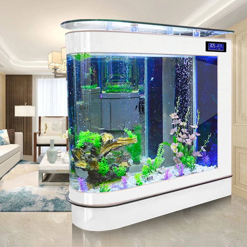 Marine Aquarium With Sump - Akwarium w kształcie pocisku, duży akwarium