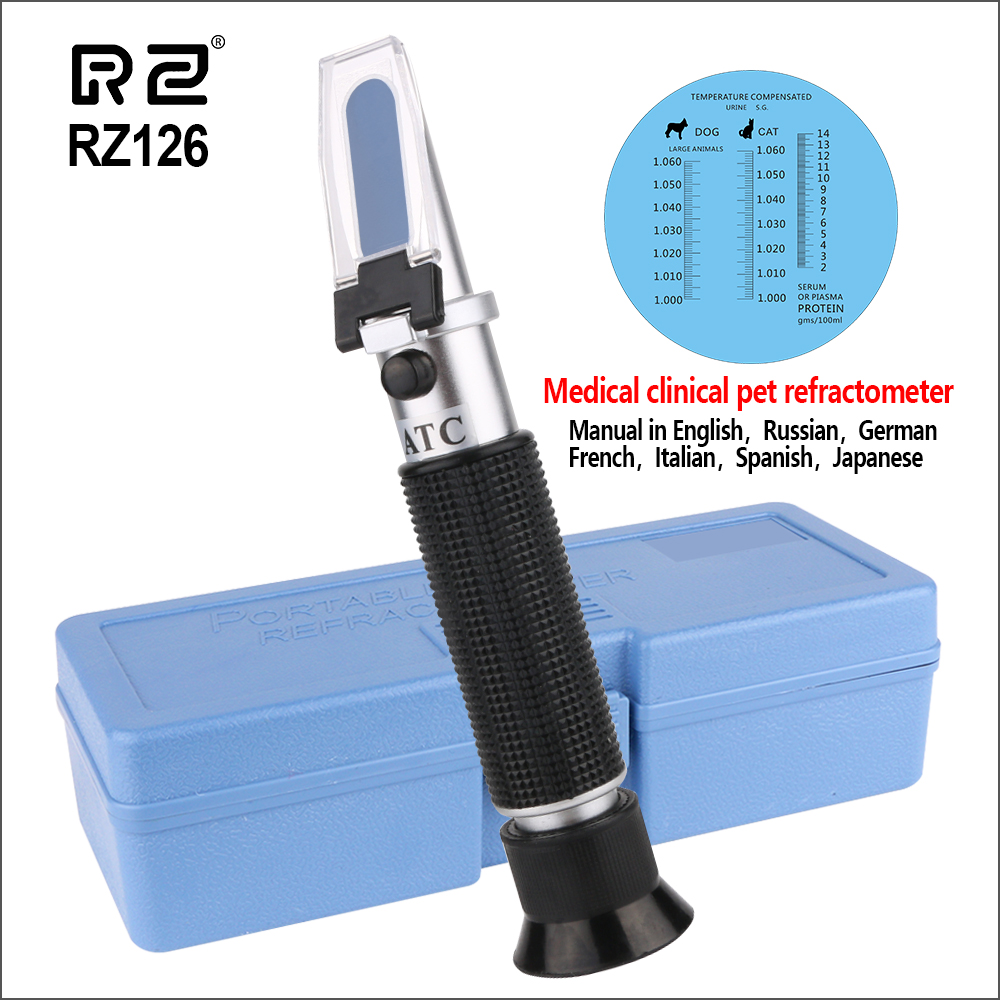 Marine Aquarium Refractometer - RZ 3-w-1 refraktometr kliniczny dla zwierząt