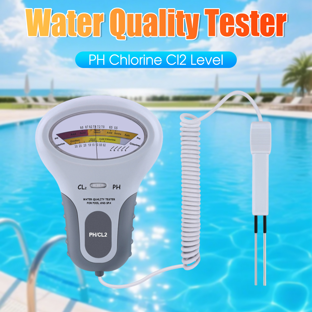 Marine Test Kit - Profesjonalny tester chloru w wodzie, miernik