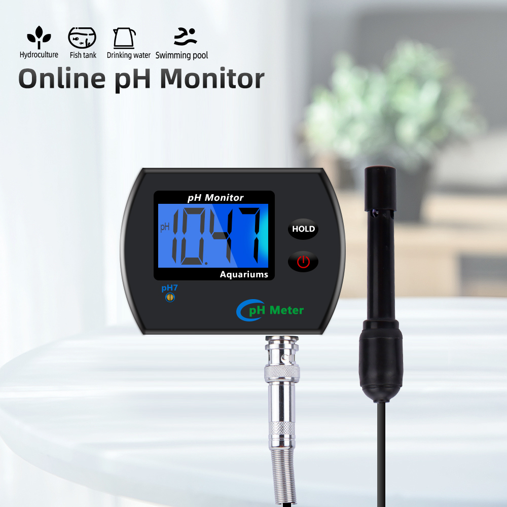 Marine Test Kit - Miernik pH do akwarium, wieloparametrowy monitor