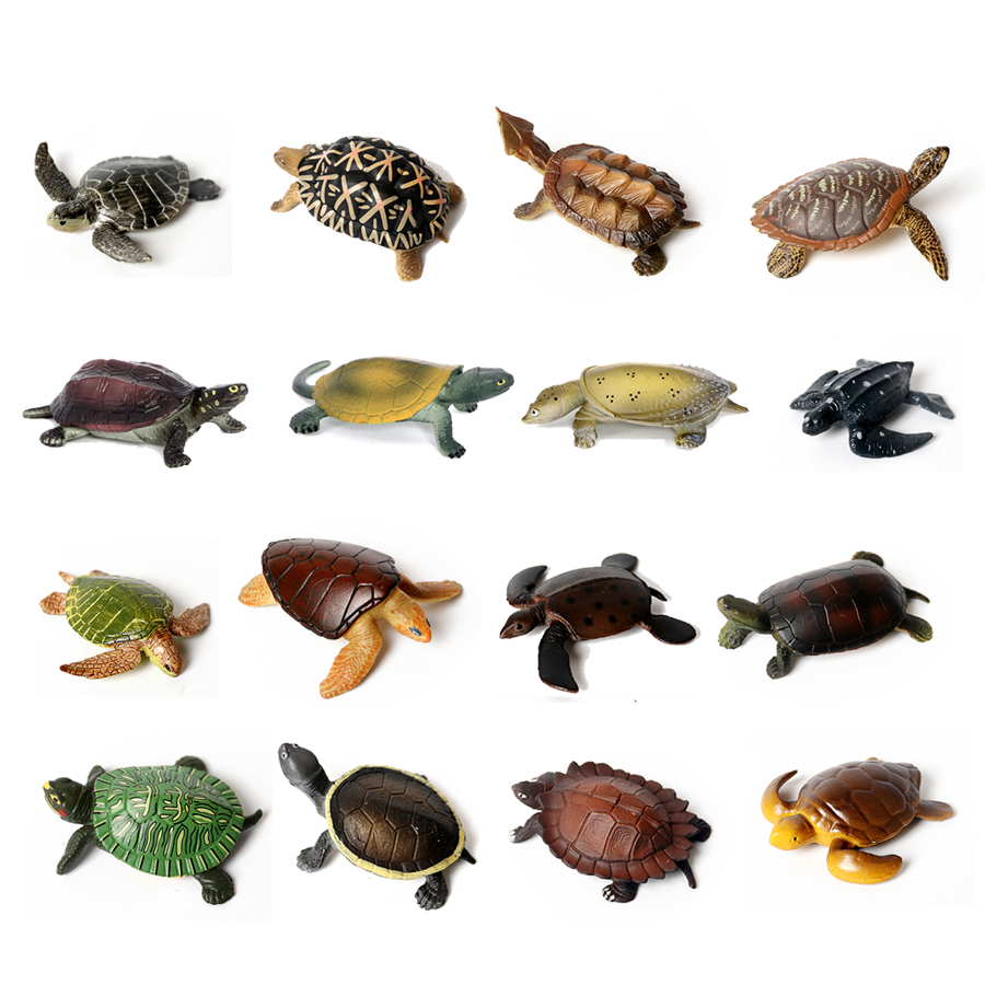 Marine Aquarium Decorations - Realistyczne miniatury życie morskie żółwiem morskim