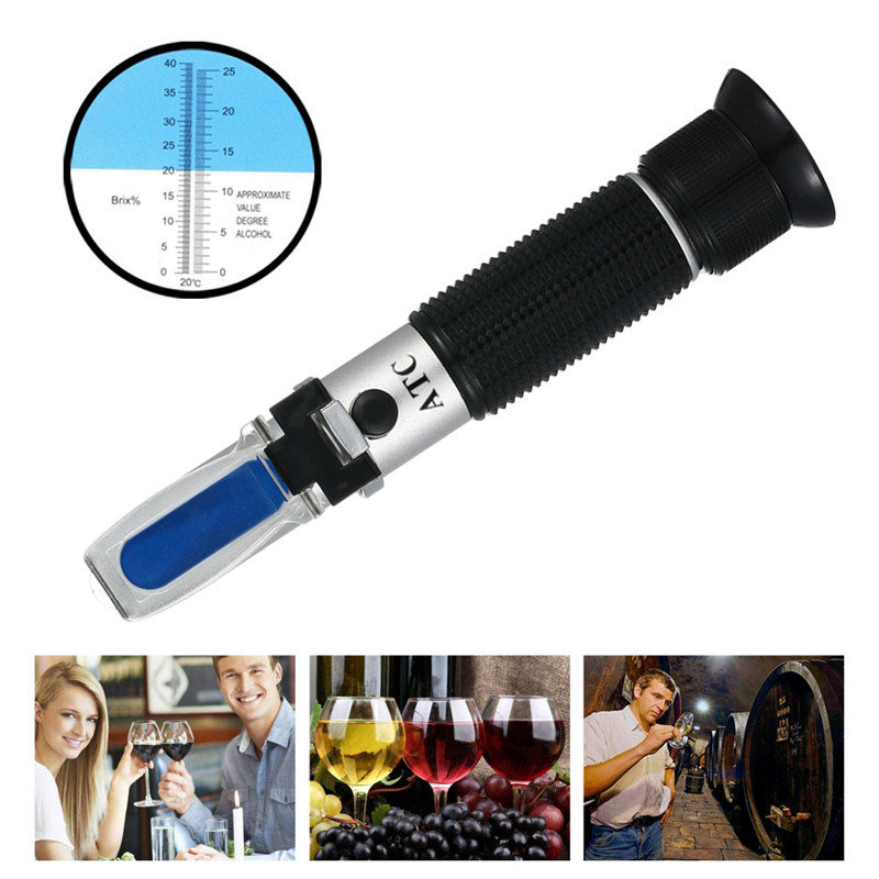 0-40% Brix 0-25% alkohol winog – Marine Aquarium Refractometer recenzja i cena