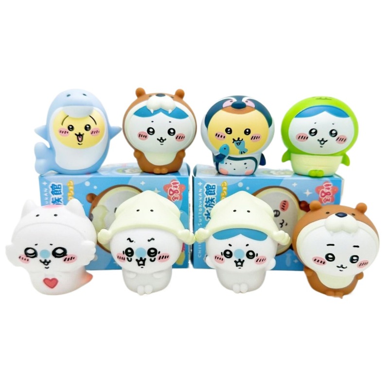 8 sztuk/pudełko Kawaii Chiikaw – Aquarium And Marine recenzja i cena