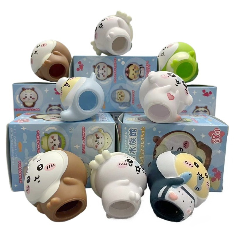 8 sztuk/pudełko Kawaii Chiikaw – Aquarium And Marine recenzja i cena
