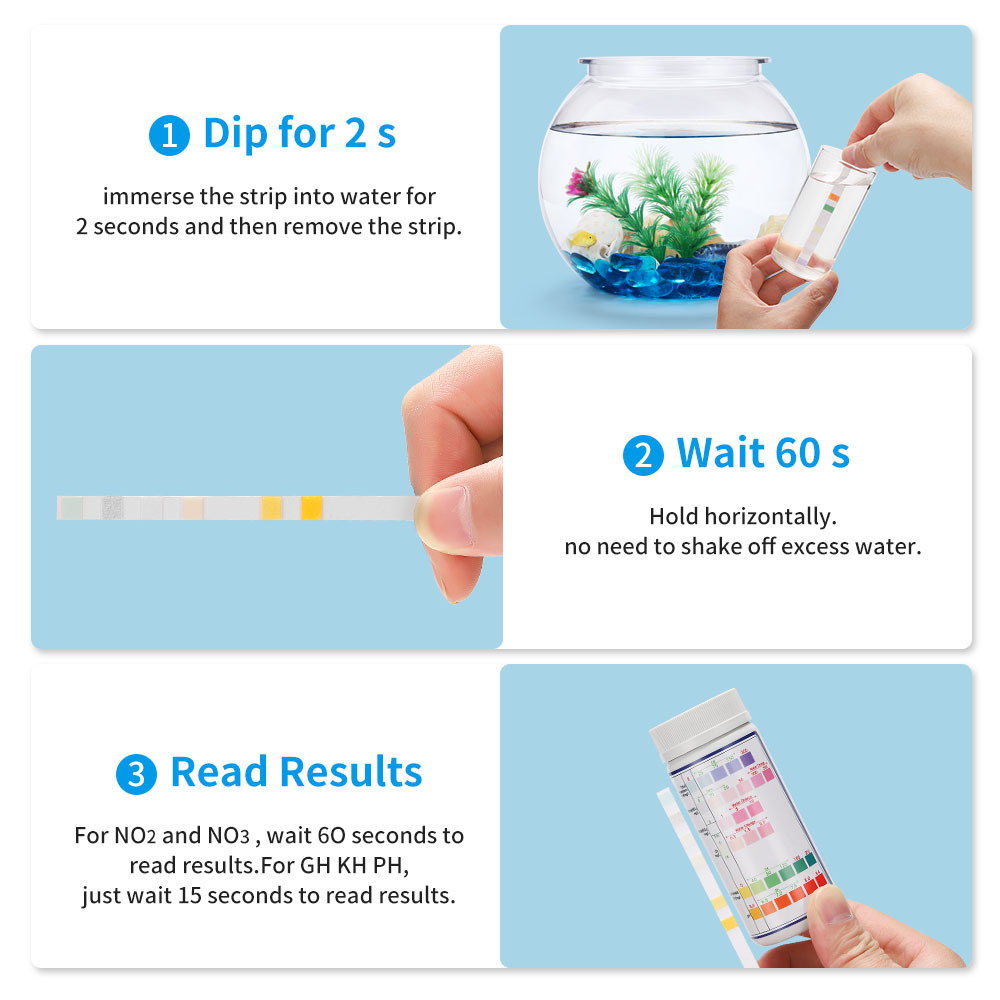 6 w 1 jakości wody paski testo – Marine Test Kit recenzja i cena