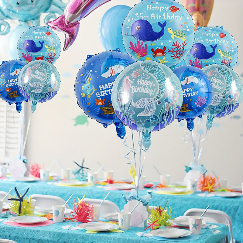 Zestaw 6 balonów na imprezę o  – Marine Aquarium Decorations recenzja i cena