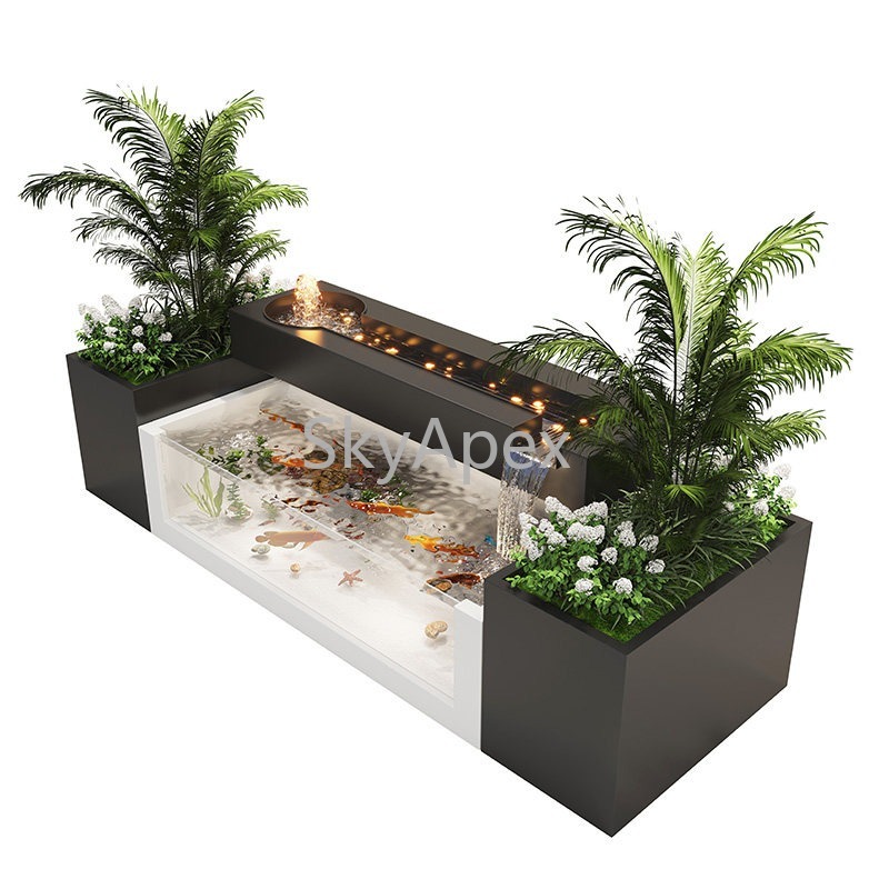 Ozdoba wodna ze stali nierdzew – Marine Aquarium With Sump recenzja i cena