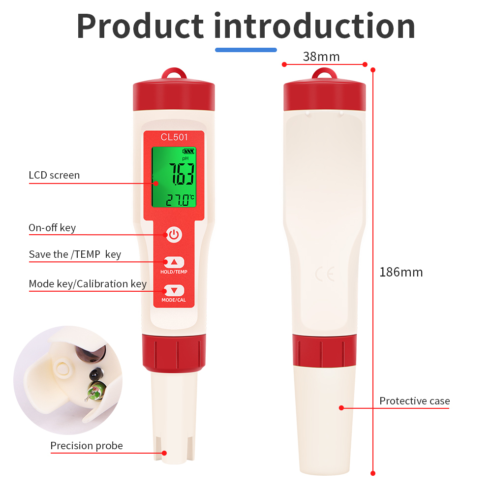 PH/CL2/H2/ORP/miernik temperat – Marine Test Kit recenzja i cena