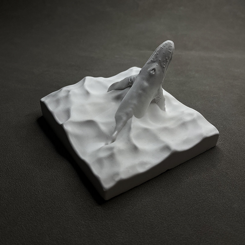 Statua wieloryba kłopotliwego, – Marine Aquarium Decorations recenzja i cena
