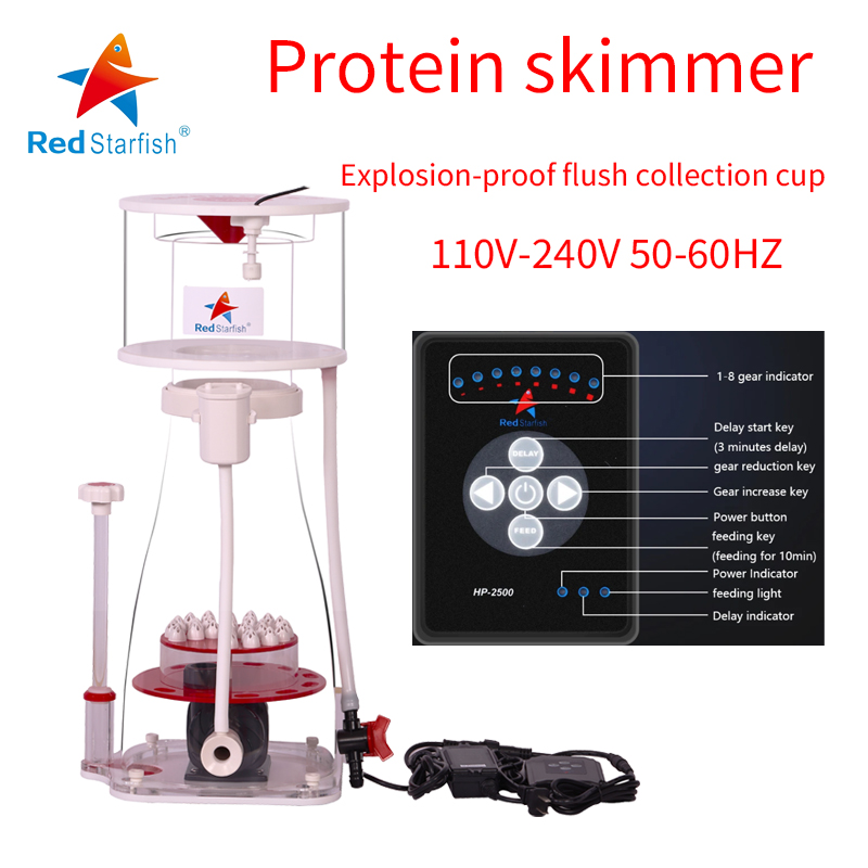 110-240V Red Starfish Aquarium – Marine Aquarium With Sump recenzja i cena