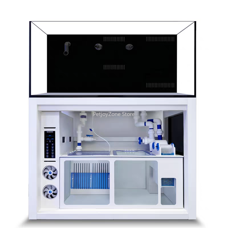 Luksusowe akwarium słonowodne  – Marine Aquarium With Sump recenzja i cena