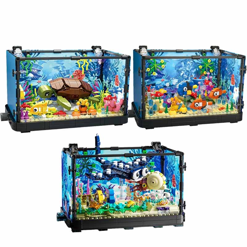 Zestaw klocków do budowy akwar – Marine Aquarium Decorations recenzja i cena