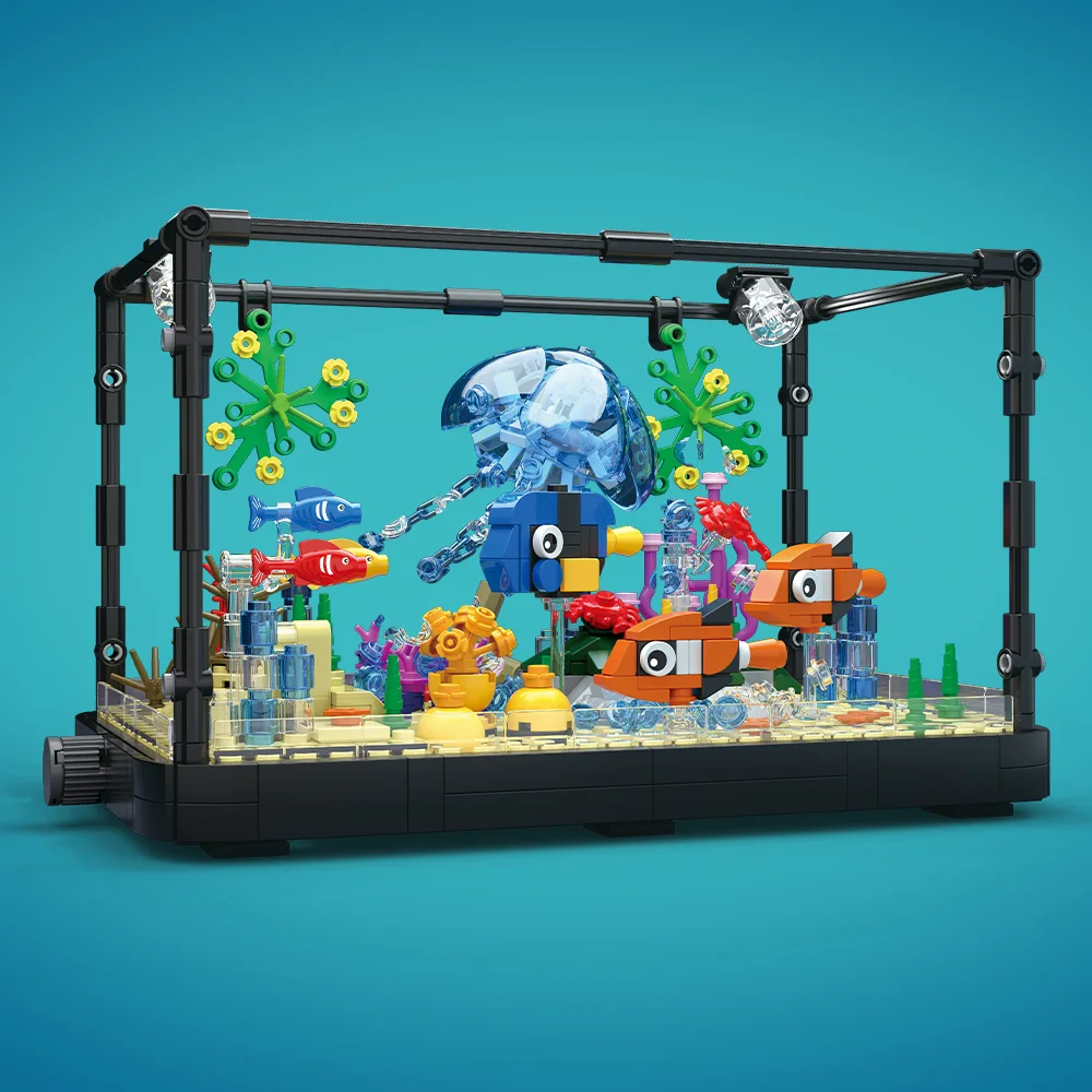 Zestaw klocków do budowy akwar – Marine Aquarium Decorations recenzja i cena