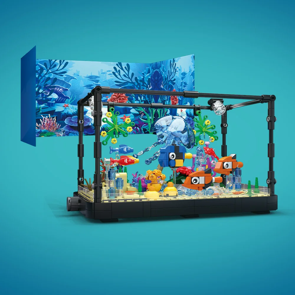 Zestaw klocków do budowy akwar – Marine Aquarium Decorations recenzja i cena