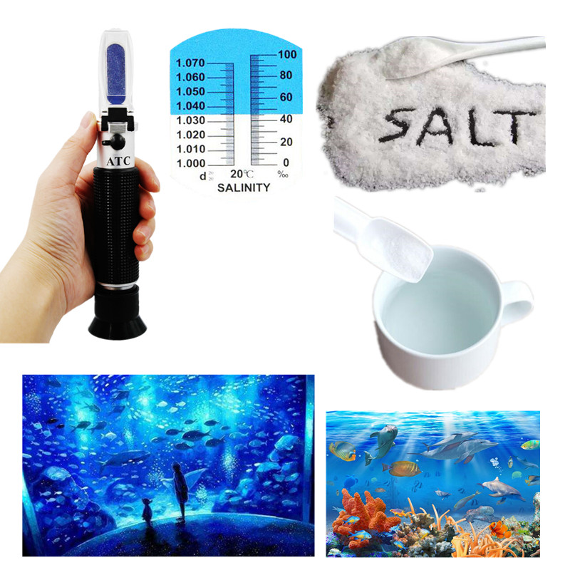 Refraktometr zasolenia 0-10% 1 – Marine Aquarium Refractometer recenzja i cena