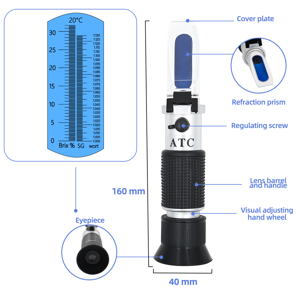 Refraktometr w pudełku detalic – Marine Aquarium Refractometer recenzja i cena