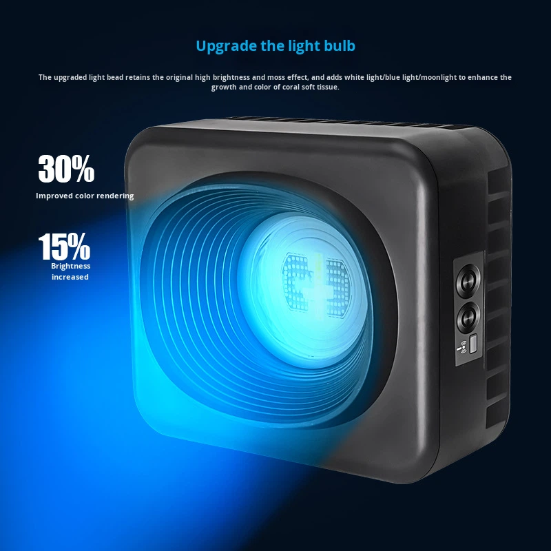 Jebao GSQ Smart Marine Coral L – Aquarium Marine Color recenzja i cena