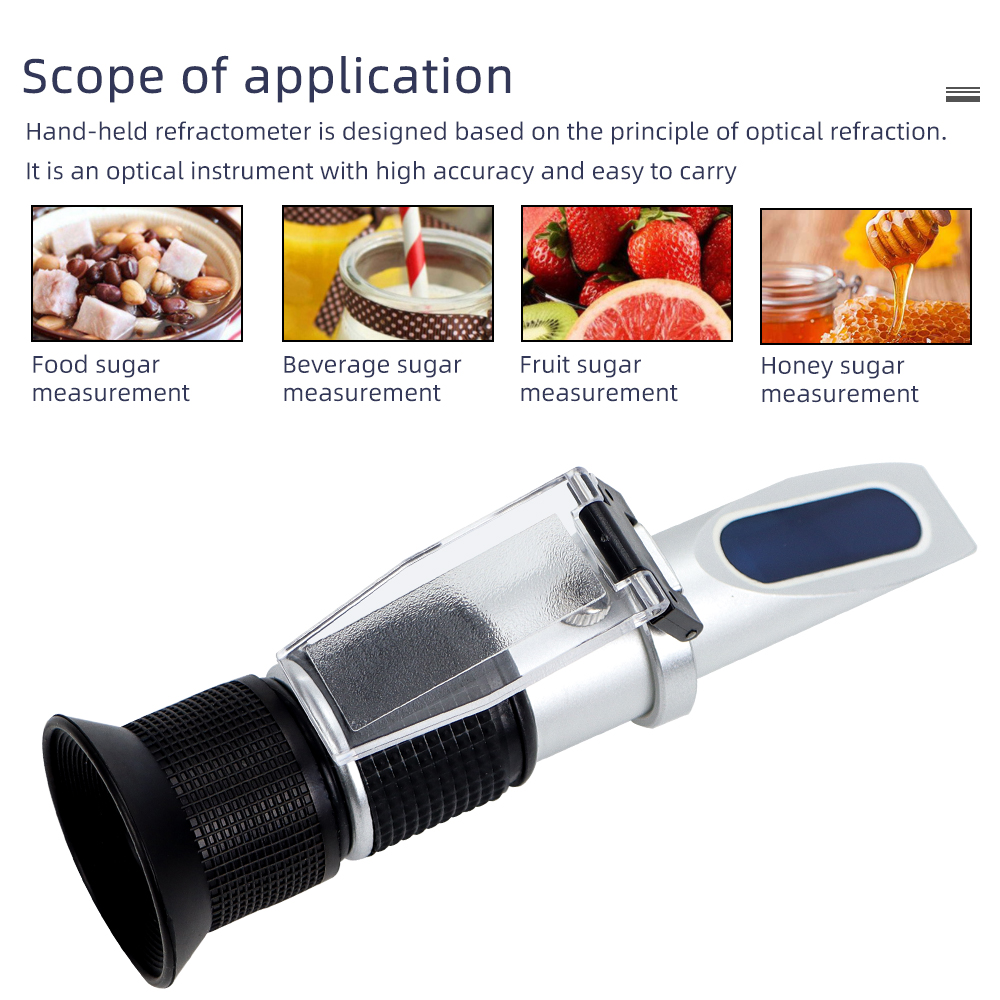 Refraktometr ręczny Brix 0-90% – Marine Aquarium Refractometer recenzja i cena