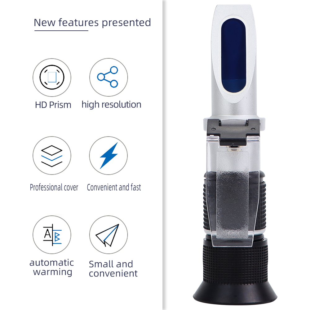 Refraktometr ręczny Brix 0-90% – Marine Aquarium Refractometer recenzja i cena